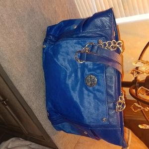 Kate Landry blue shoulder bag
